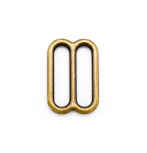 1 Inch Antique Brass Triglide Slides