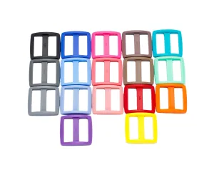 1/2 Inch Plastic Slides - Wide Mouth Heavy Duty Triglide Slides