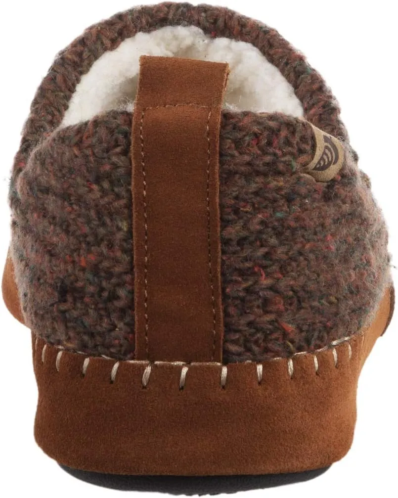 Acorn Men's Camden Recycled Moccasin Slippers with Berber Lining