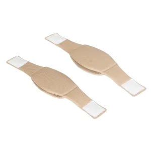 Add-on Secure Strap Prevent 3D Heel Protector from Shifting or Falling Off,Relieve Pressure Ulcer Pain-Sold as 2 Count-Khaki（NOT INCLUTE 3D Heel Protector）