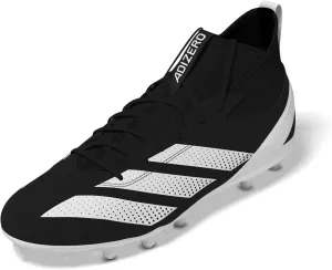 adidas Men's Adizero Impact.2 American Football Sneaker, Black/White/Black, 9.5