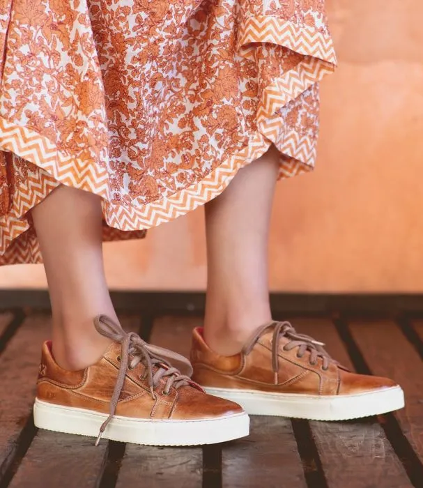 Azeli Sneakers -Tan Rustic
