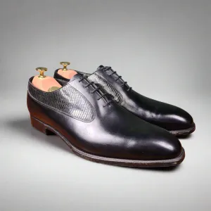 Balmuir Black Calf & Lizard (10E) Crockett & Jones