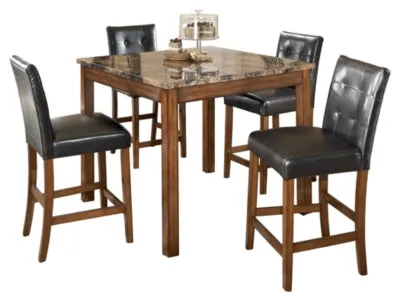 Bar Premium customer care Counter Theo Table Room 5 Dining Height and Set Satisfaction guaranteed Stools of