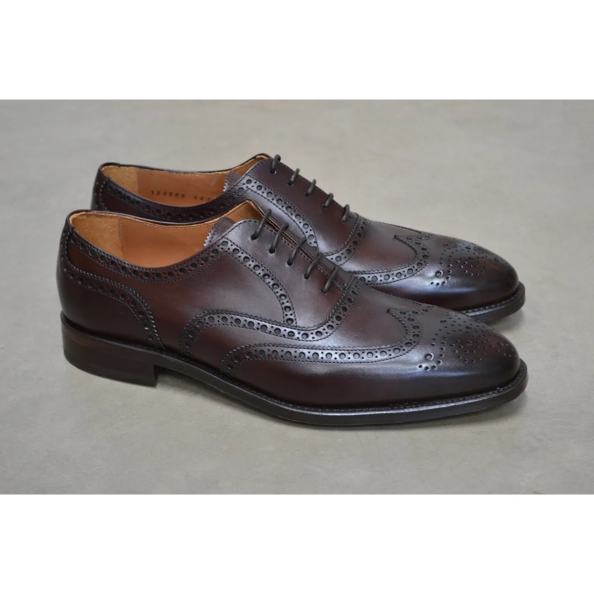 Berwick 1707 Oxford Brogue (5215) Dark Brown
