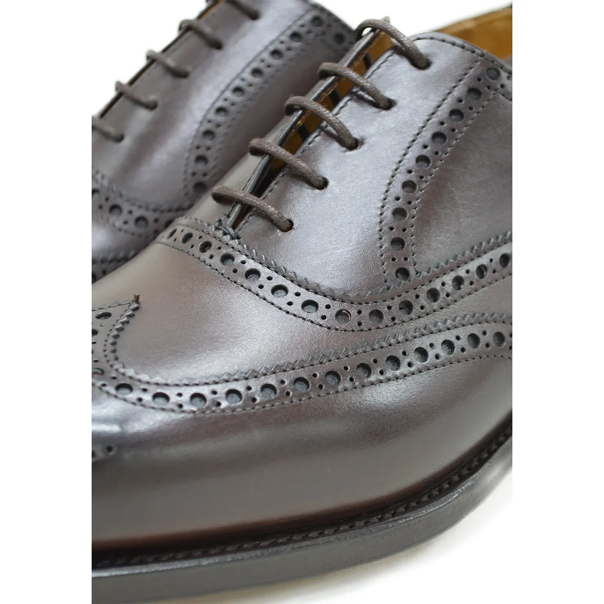 Berwick 1707 Oxford Brogue (5215) Dark Brown