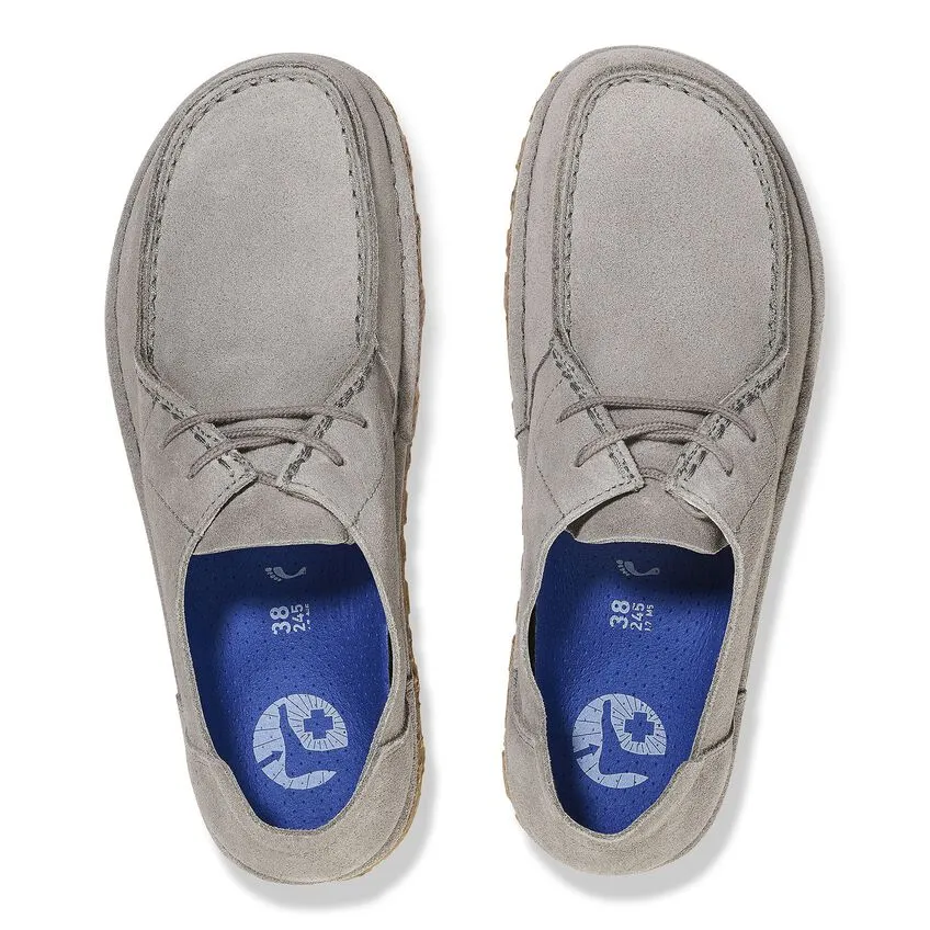 'Birkenstock' Men's Utti Lace Moccasin - Whale Grey