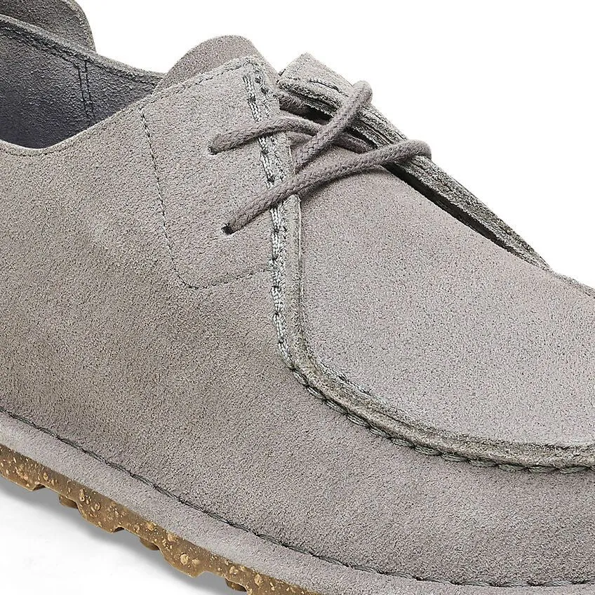 'Birkenstock' Men's Utti Lace Moccasin - Whale Grey