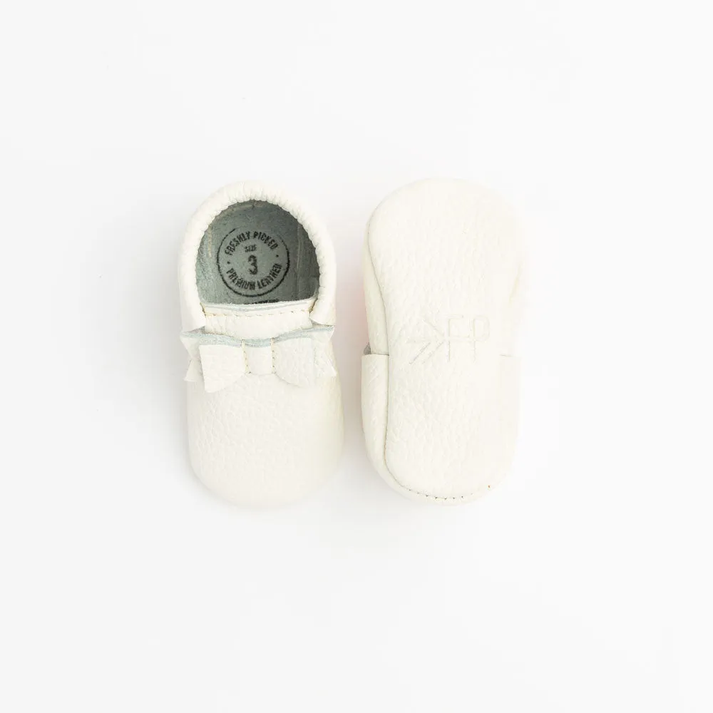 Blanc First Pair Bow Mocc
