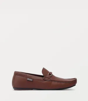 BM6805-BROWN-Men Moccasin