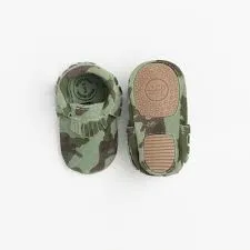 Camo Mini Sole City Moccasin - Little Kid Shoes