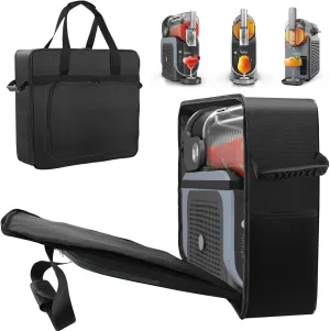 Carrying Bag for Ninja SLUSHi Slushie Machine FS301, Portable Outdoor Slushie Machine Travel Carrier Case Frozen Drink Maker Bag with Front-Opening Design and Large Accessory Pocket