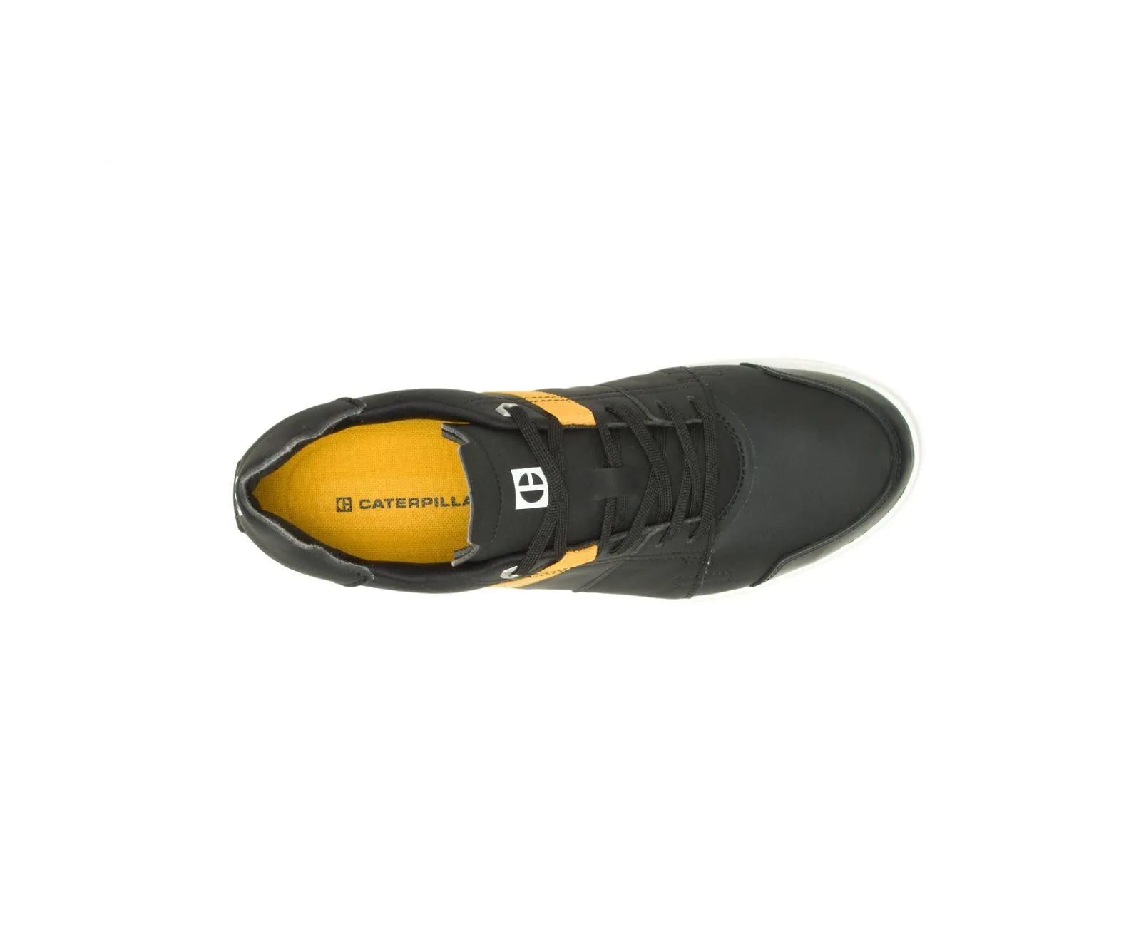 Caterpillar Cite Low Nappa Casual Sneaker  in Noir Black