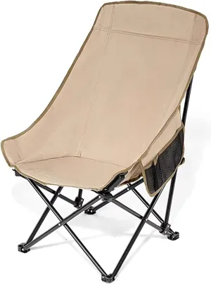 Chair Portable, Folding Design, Ultralight Folding Chair, Family Picnic Chairs, Garden Chairs Outdoor, Large Portable Camping Chair, with Side Pocket, Storage Pockets, Carry Bag (Color : A, Size : 4