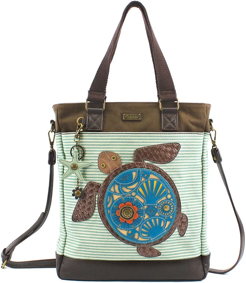 CHALA Sea Turtle Work Tote Shoulder Bag- Turtle Lovers Gifts