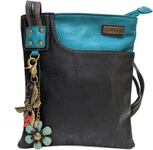 CHALA SWING Pack Small Cross-Body Purse with Metal Mini Keychain
