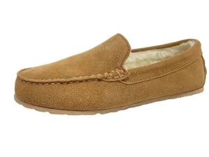 Clarks Faux Suede Warm Attractive pricing Venetian Cozy Plush Slippers User-friendly Slippers Lined Fur Cinnamon