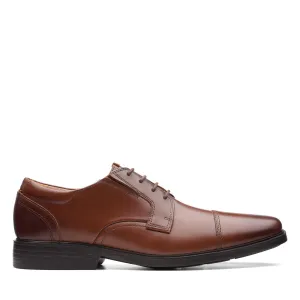 Clarks Men's Clarkslite Cap Tan Leather 26167933