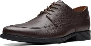 Clarks Mens Lace Up Leather Oxfords