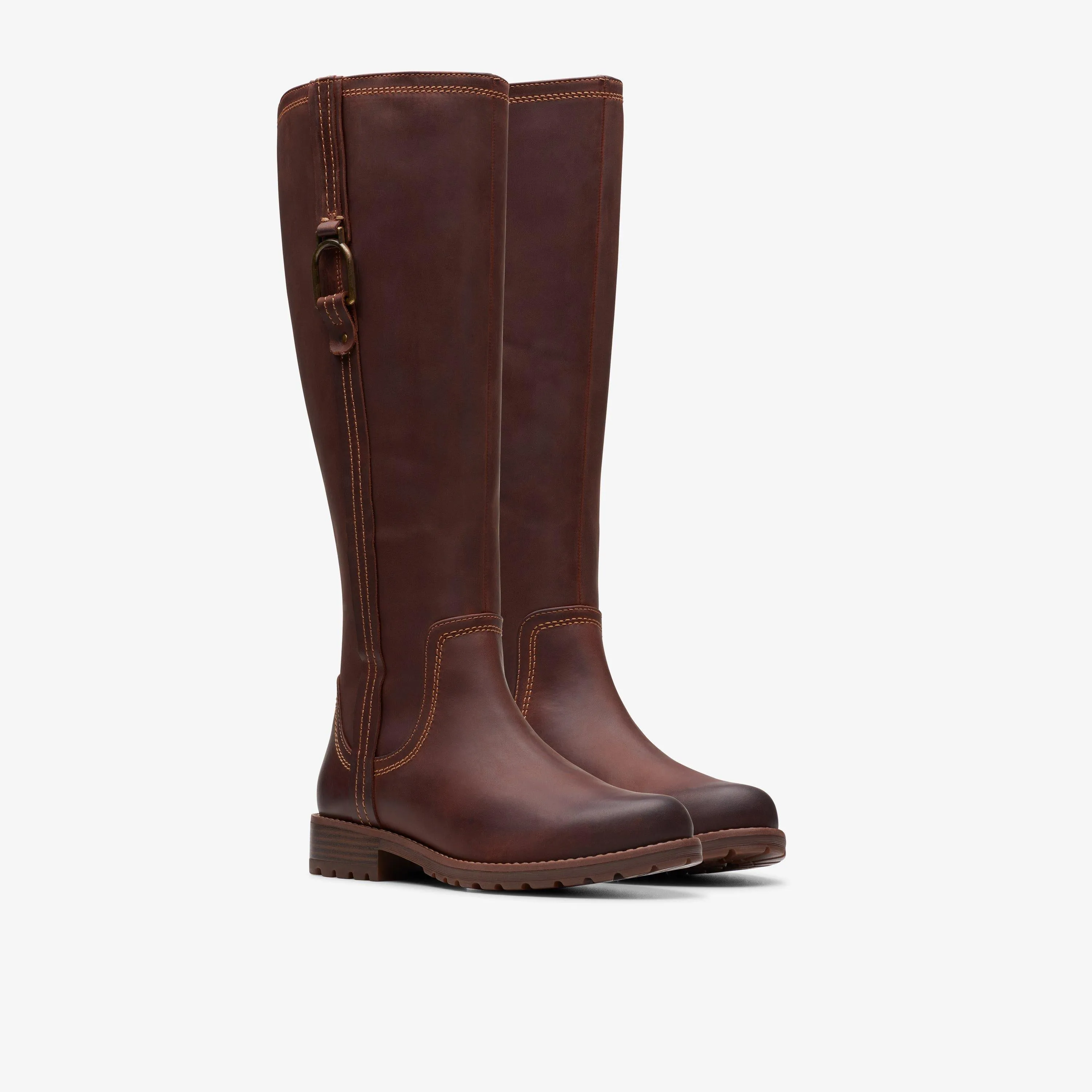 Clarks Women's Aspra-Hi Brown 26174956