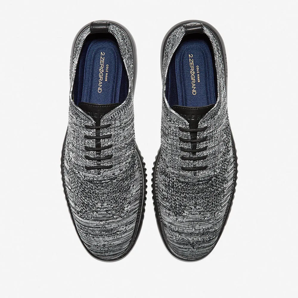 Cole Haan 2.ZERØGRAND Stitchlite Oxford Black/Grey Knit/Black
