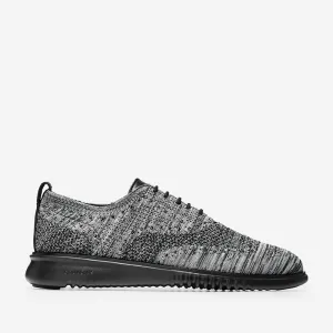 Cole Haan 2.ZERØGRAND Stitchlite Oxford Black/Grey Knit/Black