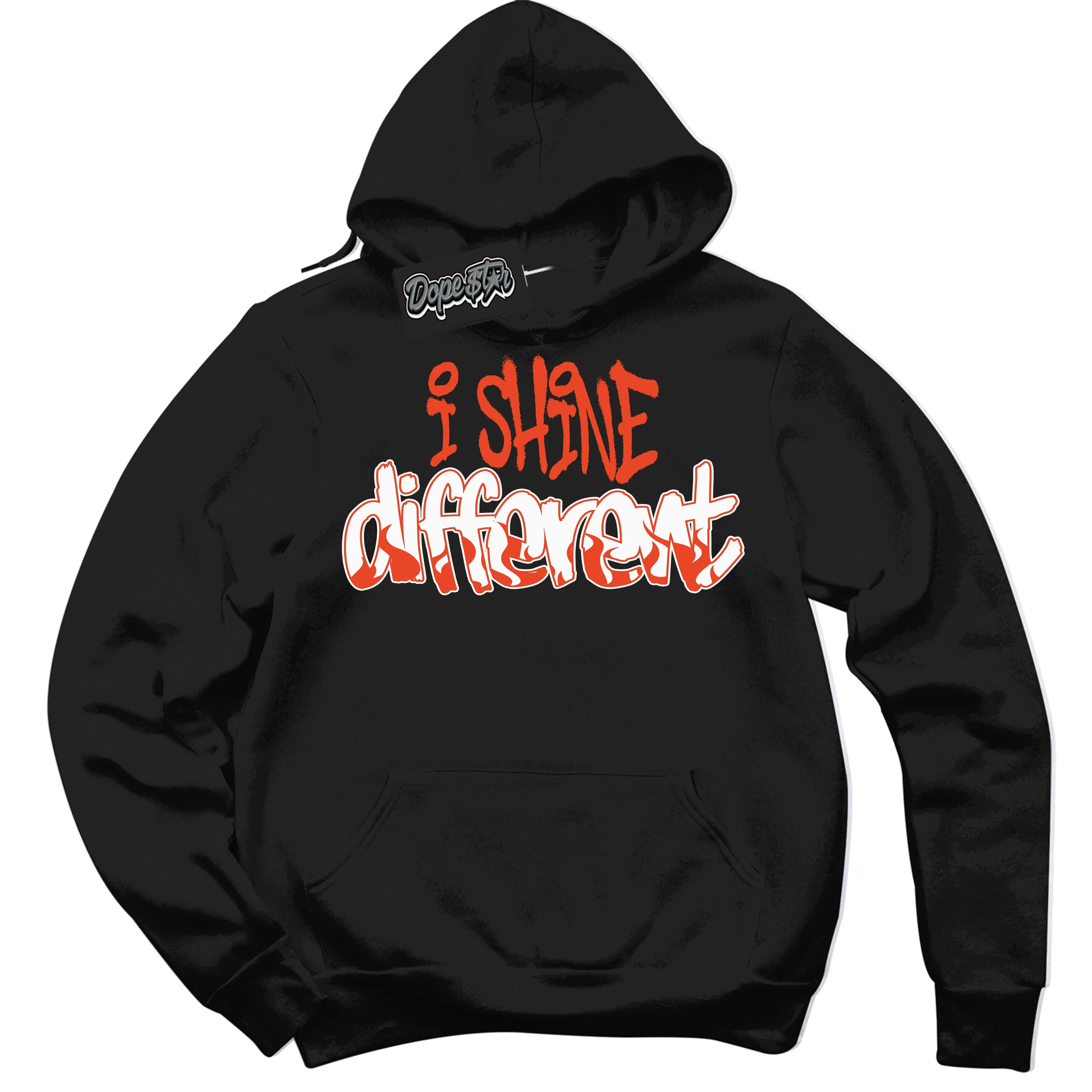 Cosmic Clay Dunk Sneaker Hoodie I Shine Different Graphic