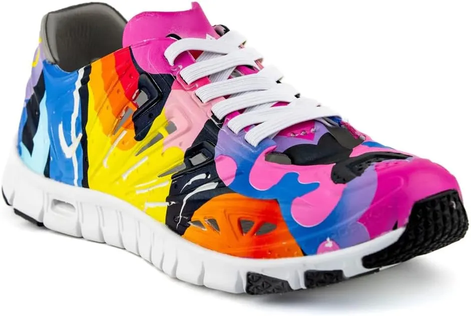 Crosskix Unisex NYC Graffiti Water Shoes - Street Art-Inspired Sneakers Designed by Famous New York City Graffiti Artists
