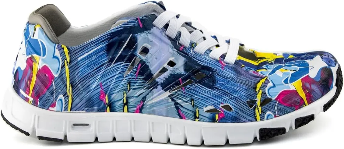 Crosskix Unisex NYC Graffiti Water Shoes - Street Art-Inspired Sneakers Designed by Famous New York City Graffiti Artists