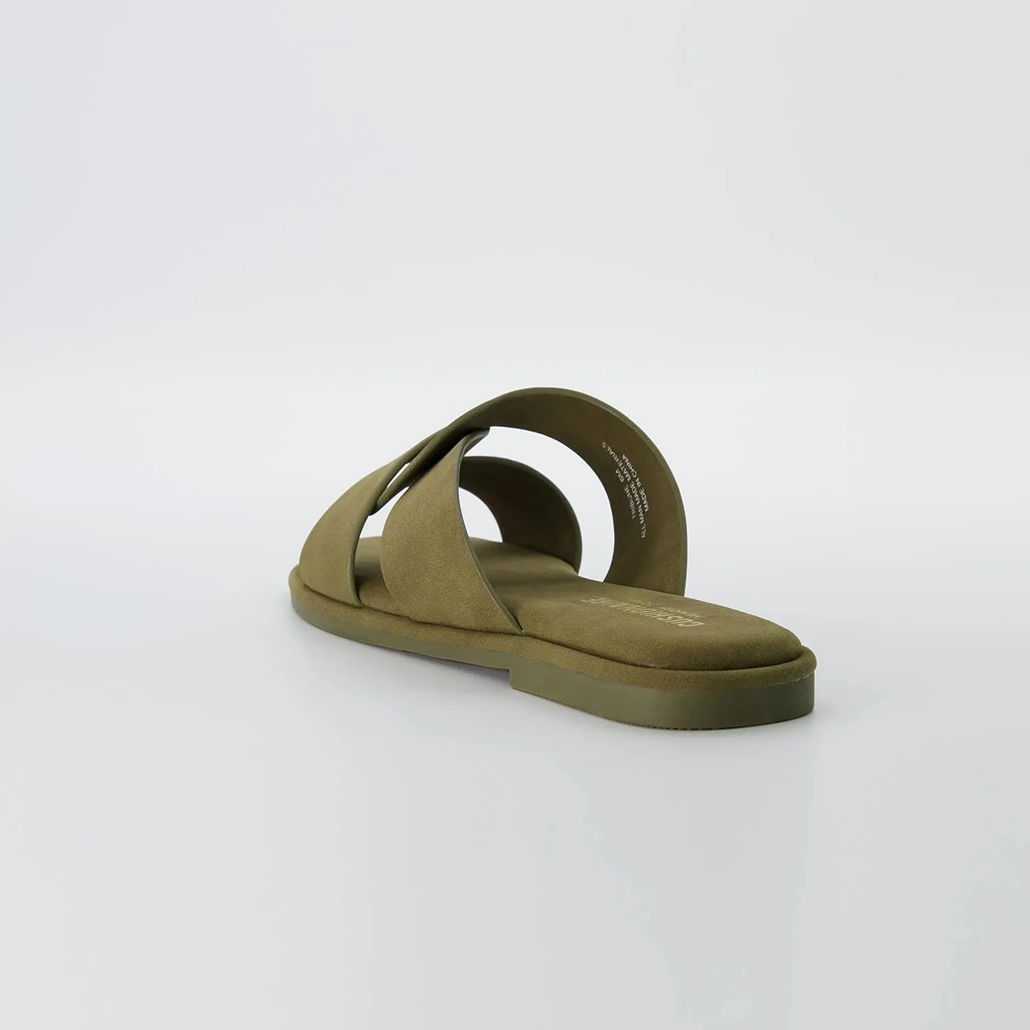CUSHIONAIRE Women's Tribune slide sandal  Memory Foam, Wide Widths Available