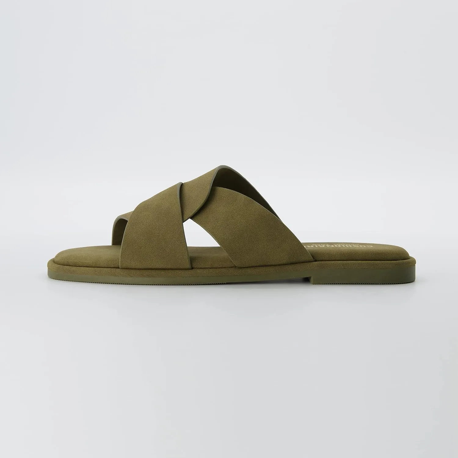 CUSHIONAIRE Women's Tribune slide sandal  Memory Foam, Wide Widths Available