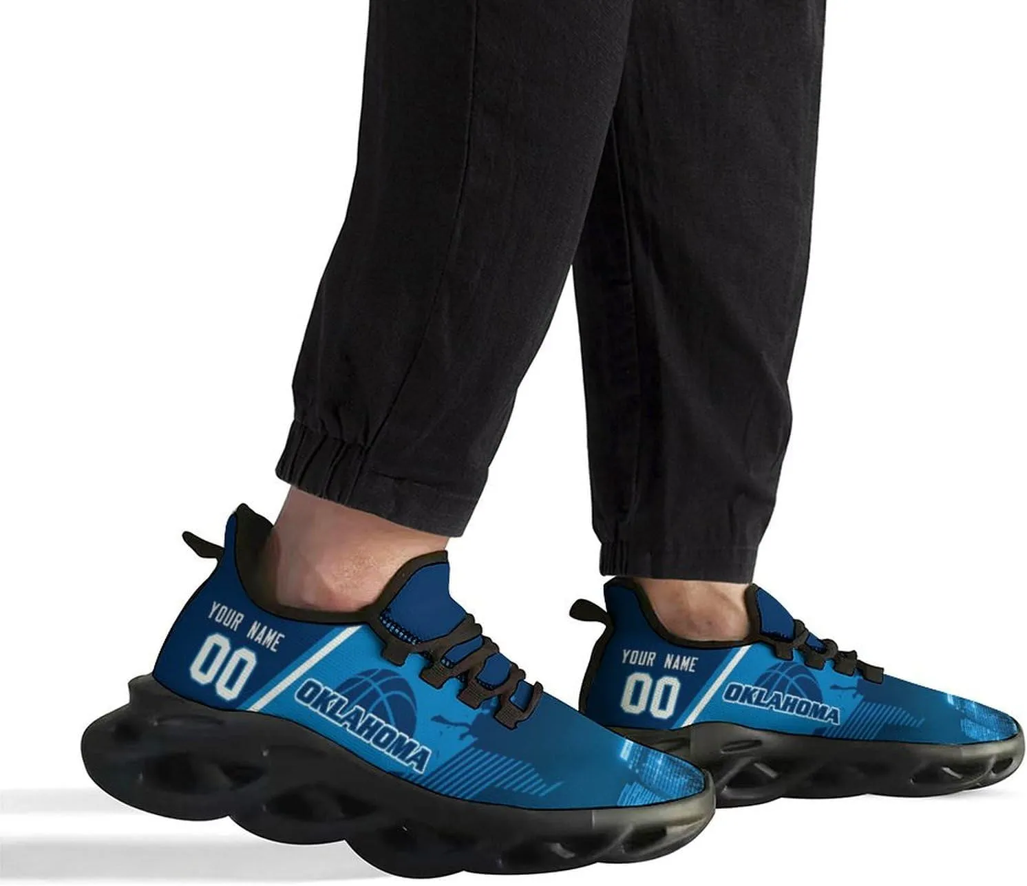 Custom Basketball Shoes Flex Control Sneakers Breathable Lightweight Fashion Sports Workout Shoes Personized for Men