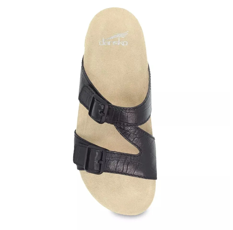 Dansko Women's Dayna Black Croco 2106810200