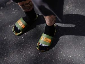 Delta Slides - Green Camo
