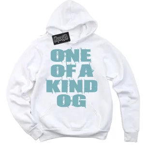 Denim Turquoise Dunk Sneaker Hoodie One Of A Kind Graphic