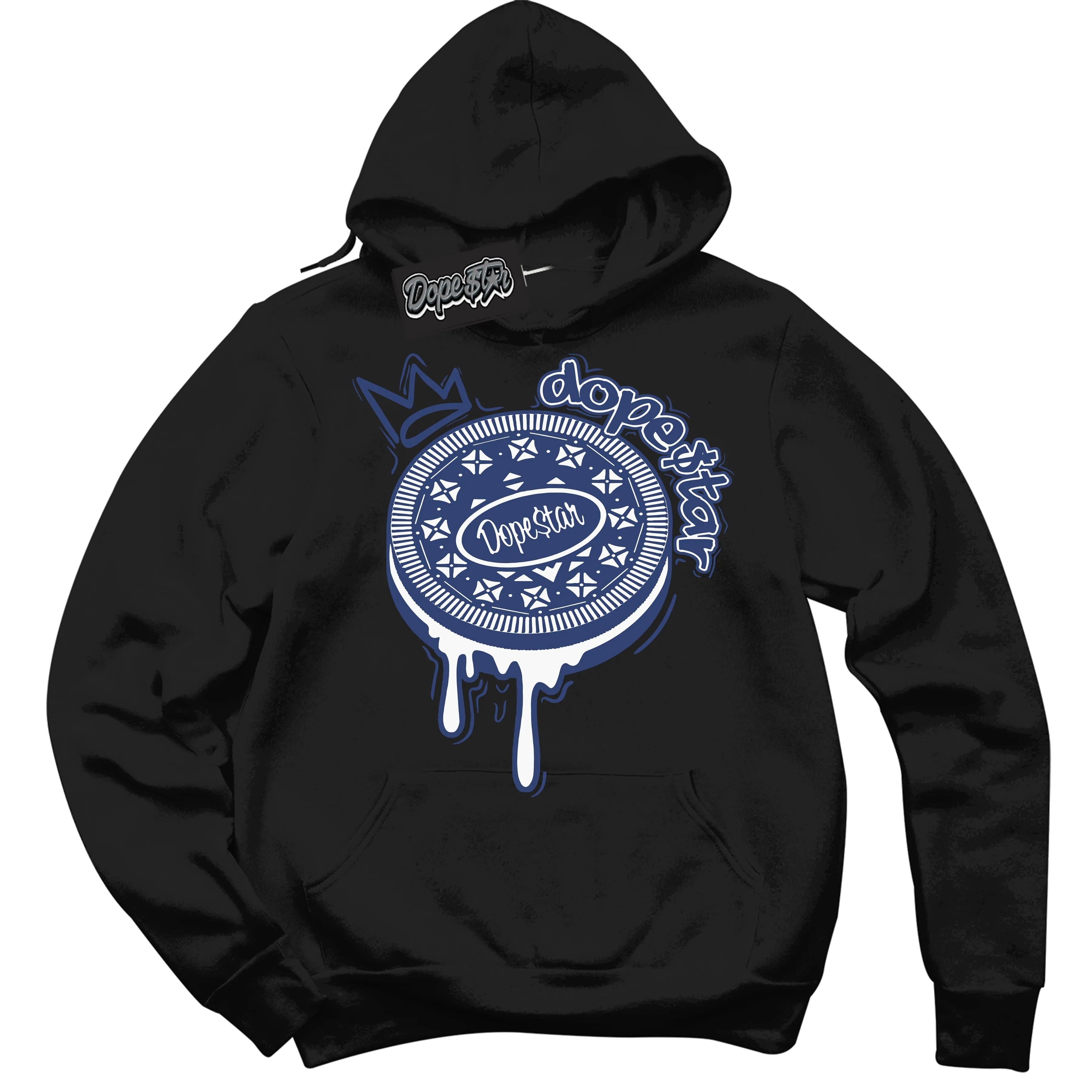 Diffused Blue 11s Sneaker Hoodie Oreo DS Graphic