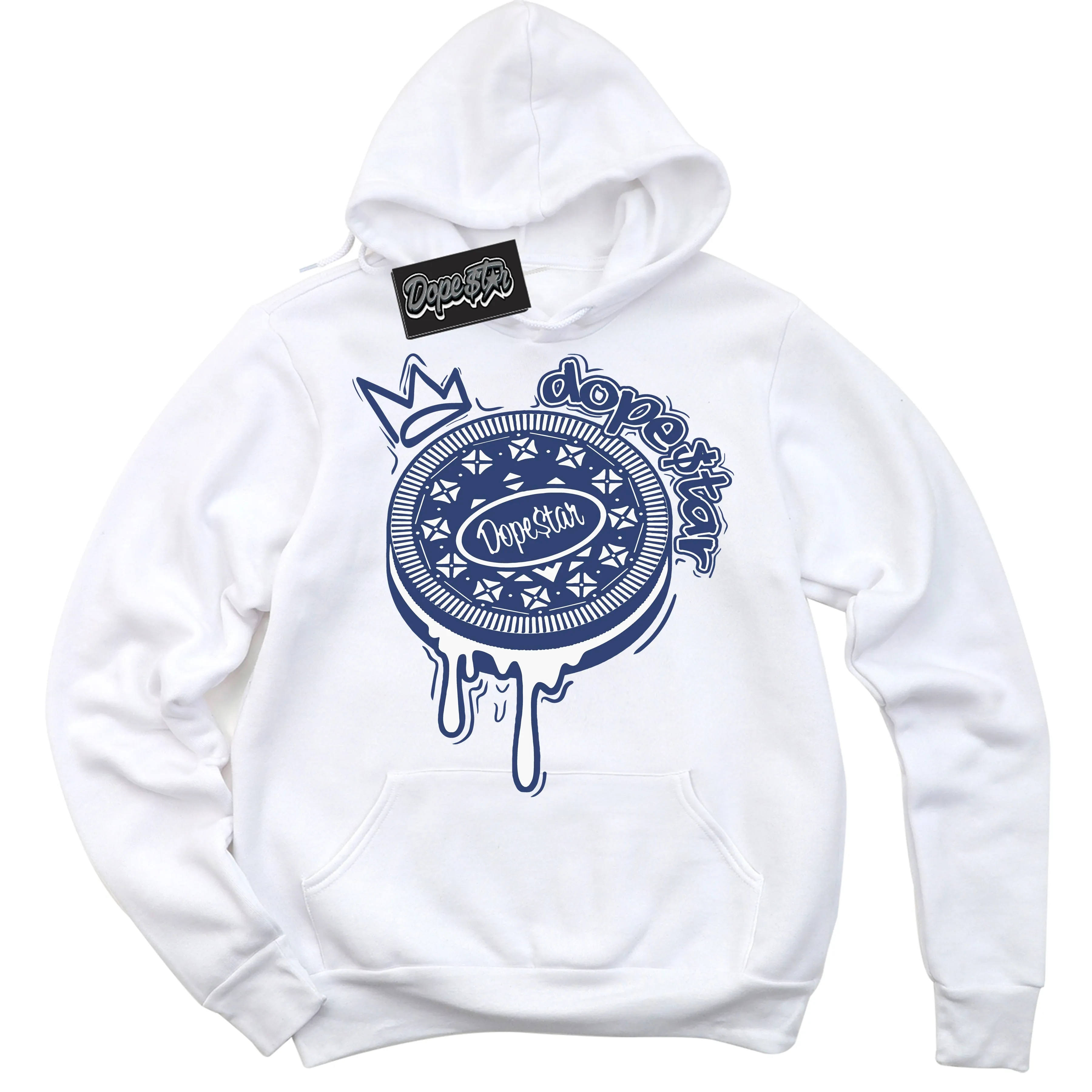 Diffused Blue 11s Sneaker Hoodie Oreo DS Graphic