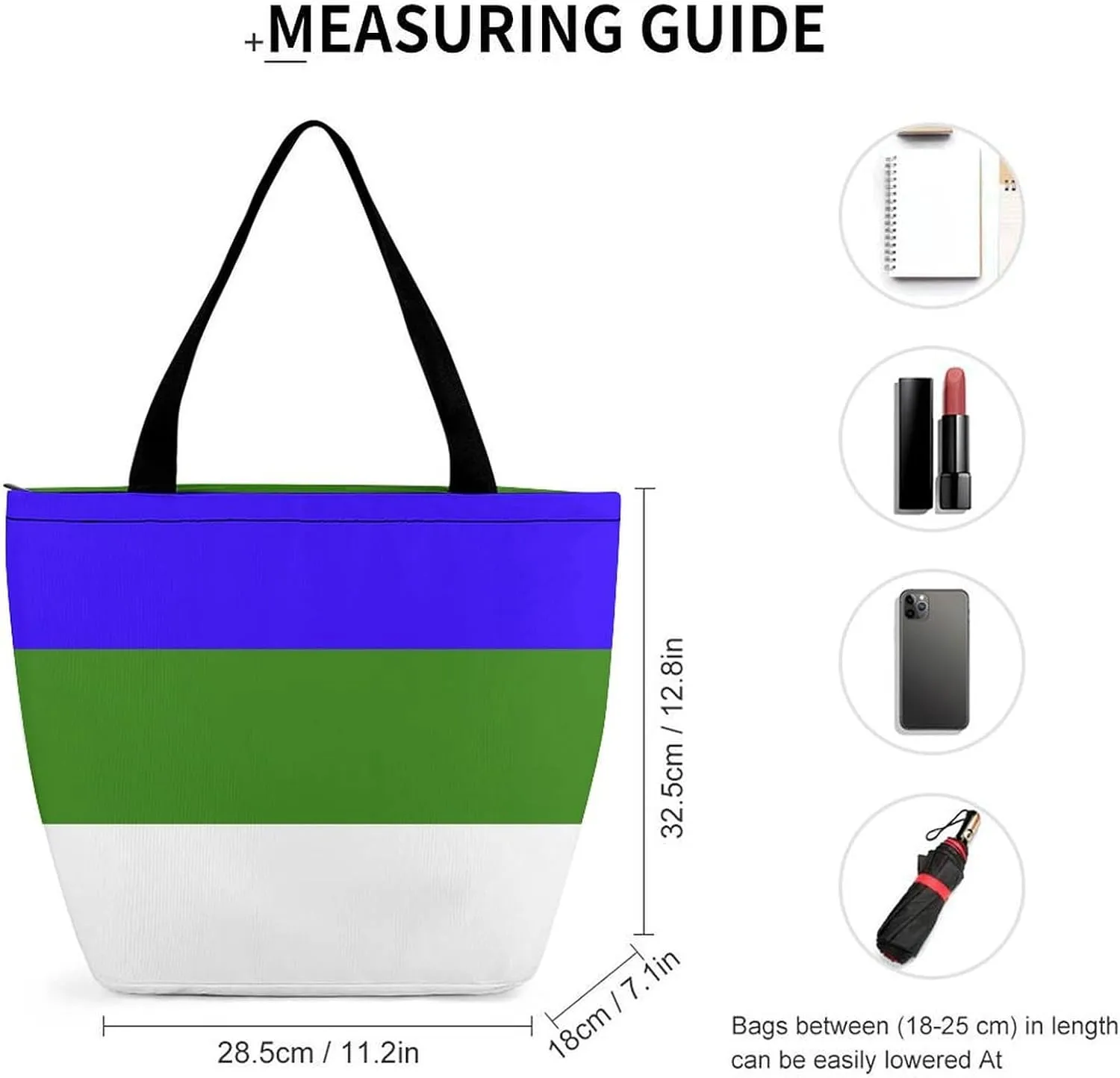 Djibouti Flag Women's Large Tote Handbag with Zipper for Work and Travel Convenience