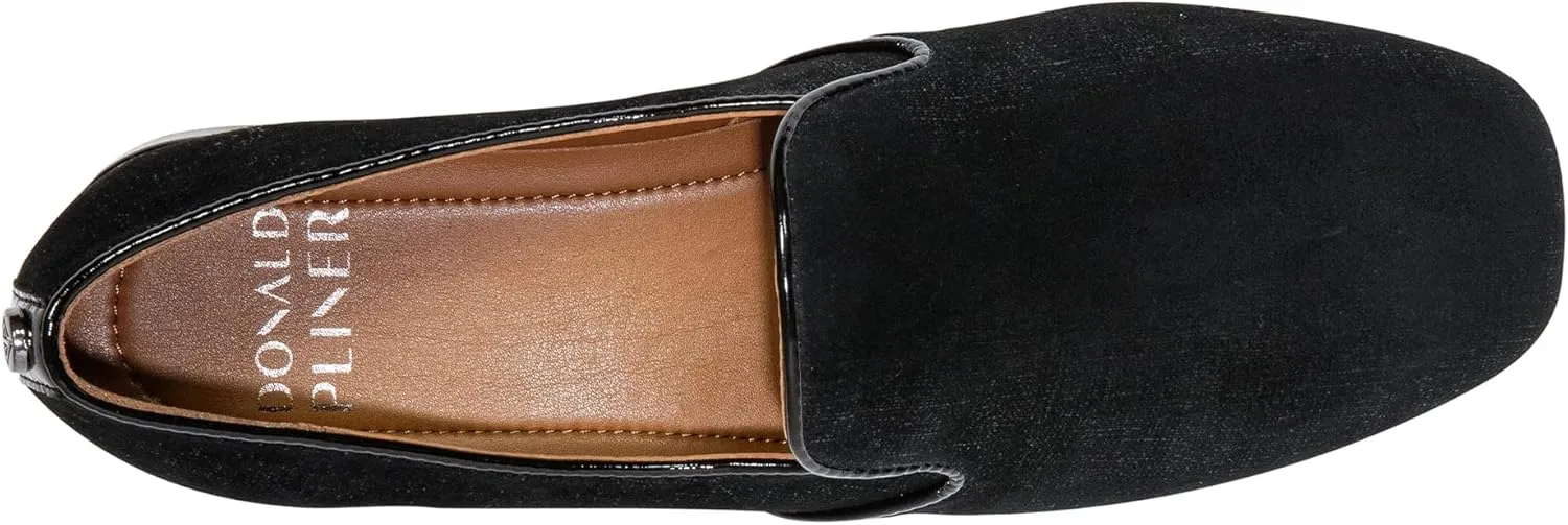 Donald J Pliner Women's Blera Distressed Metallic Loafer
