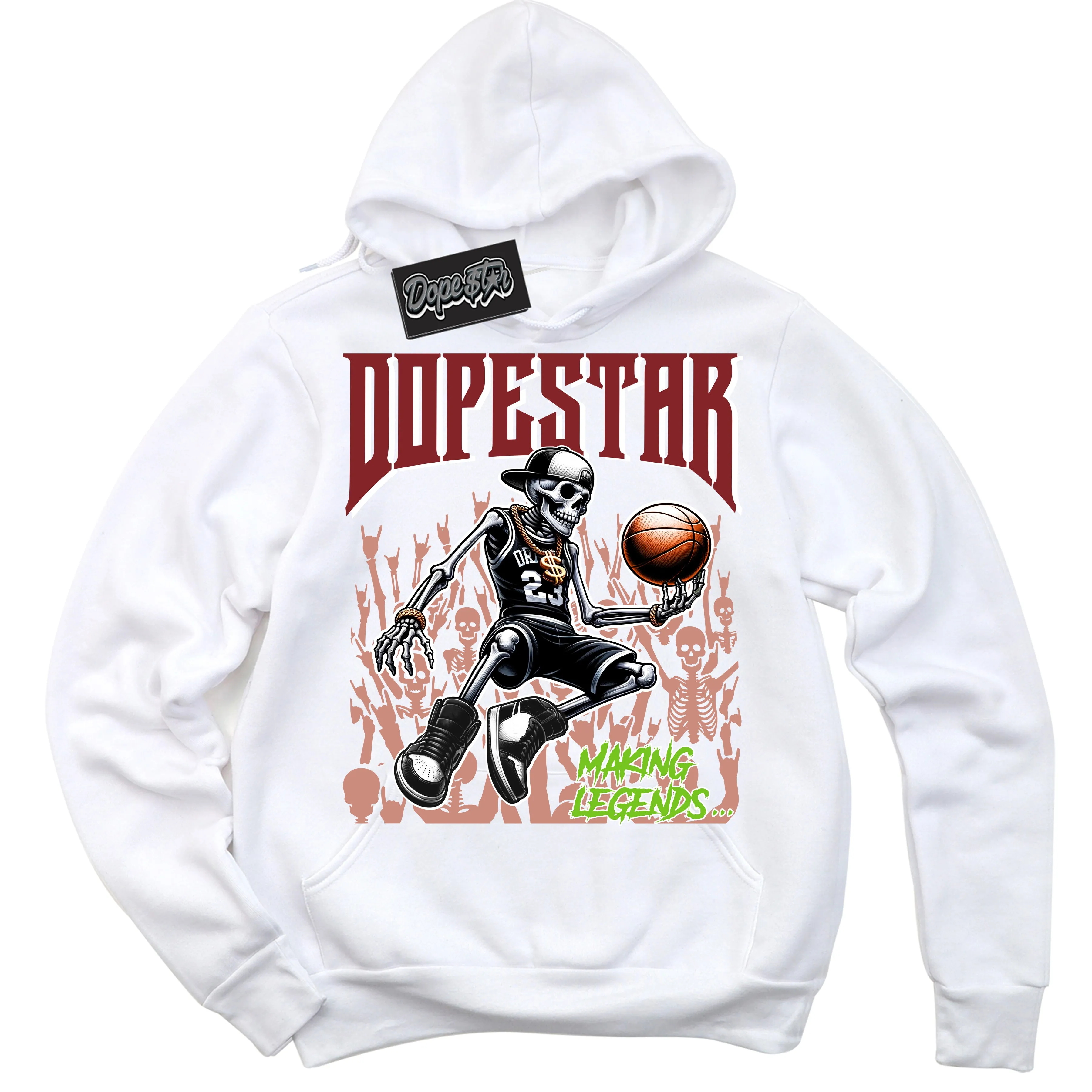 Dune Red 13s Sneaker Hoodie Making Legends Graphic