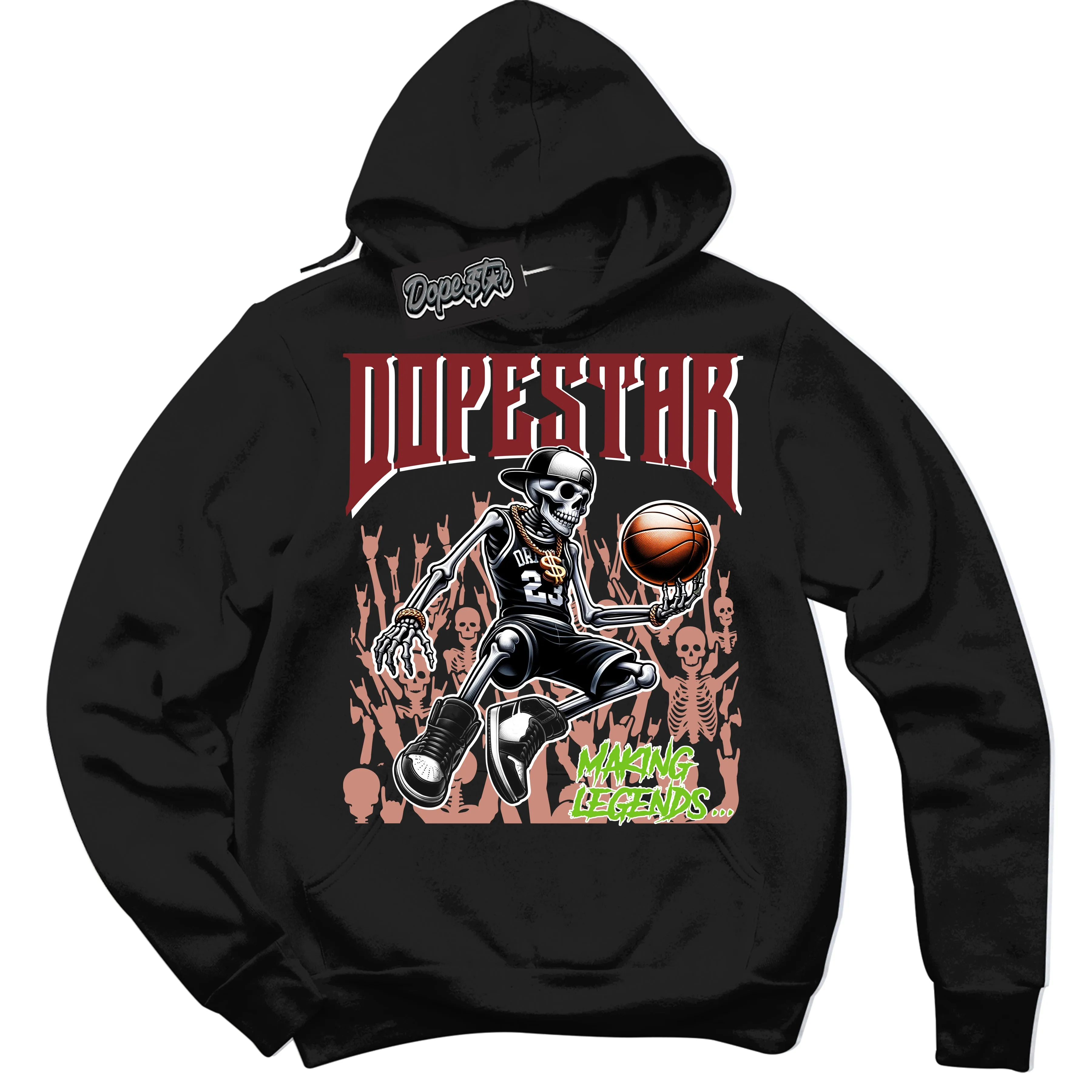 Dune Red 13s Sneaker Hoodie Making Legends Graphic