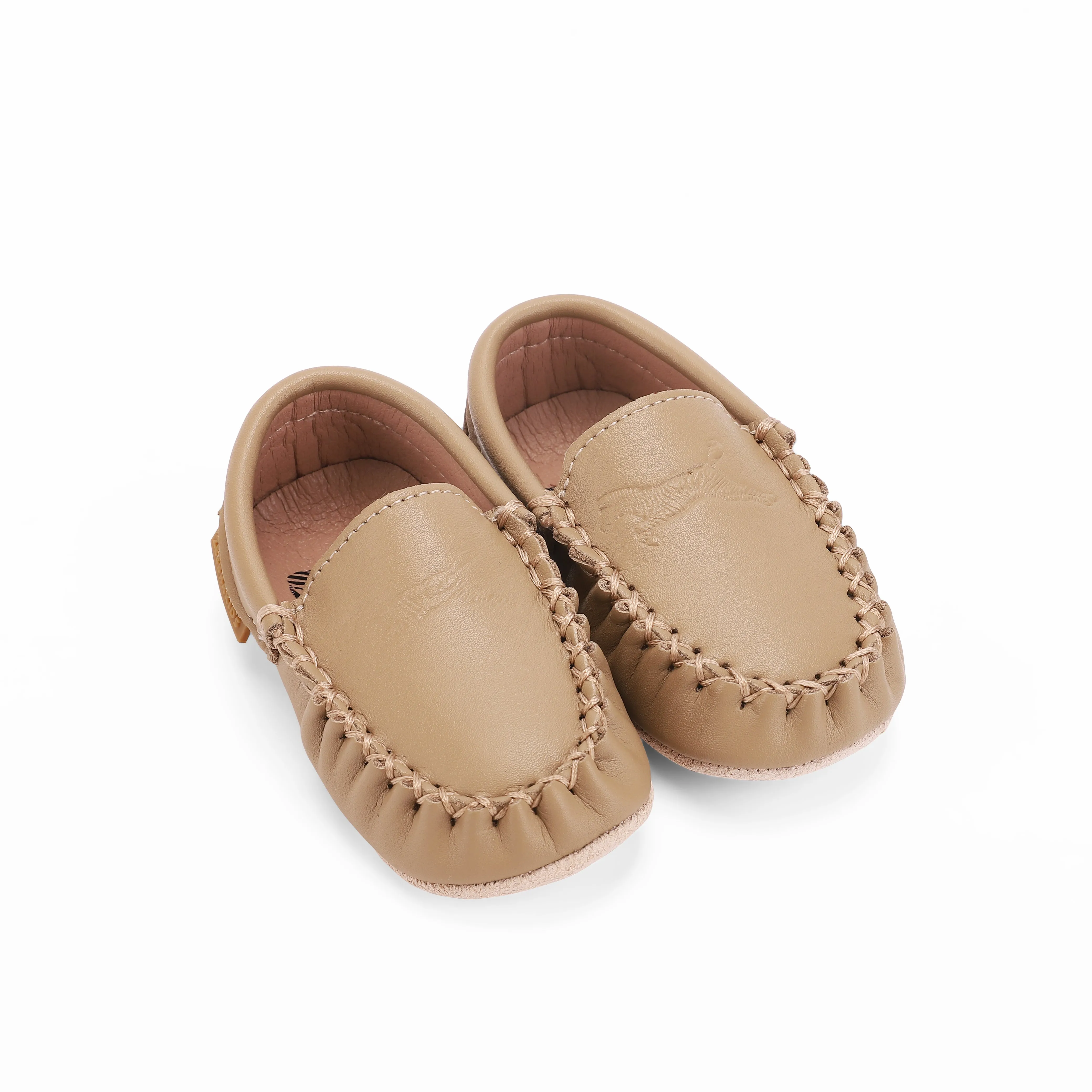 Embossed Moccasin - Soft Sole