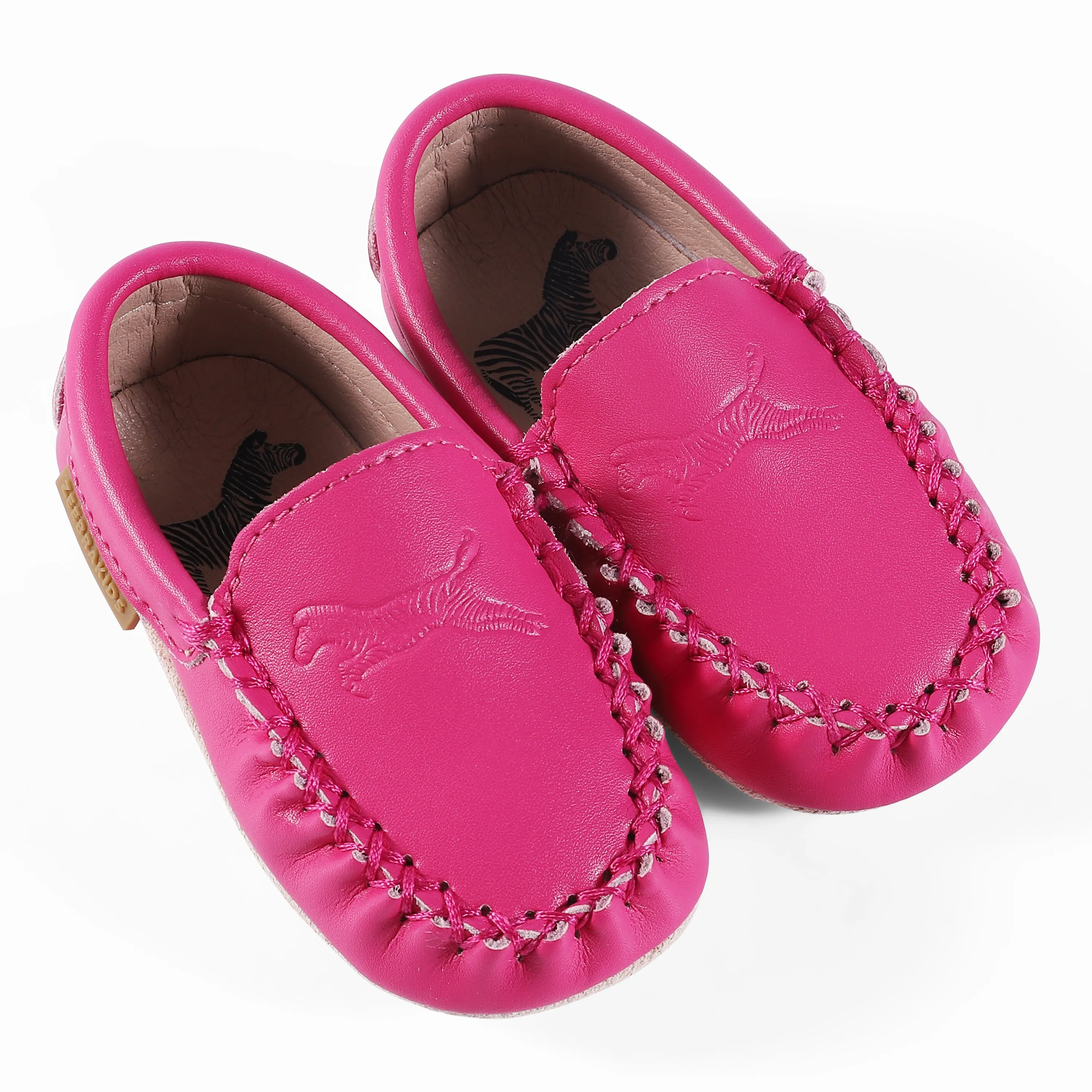 Embossed Moccasin - Soft Sole