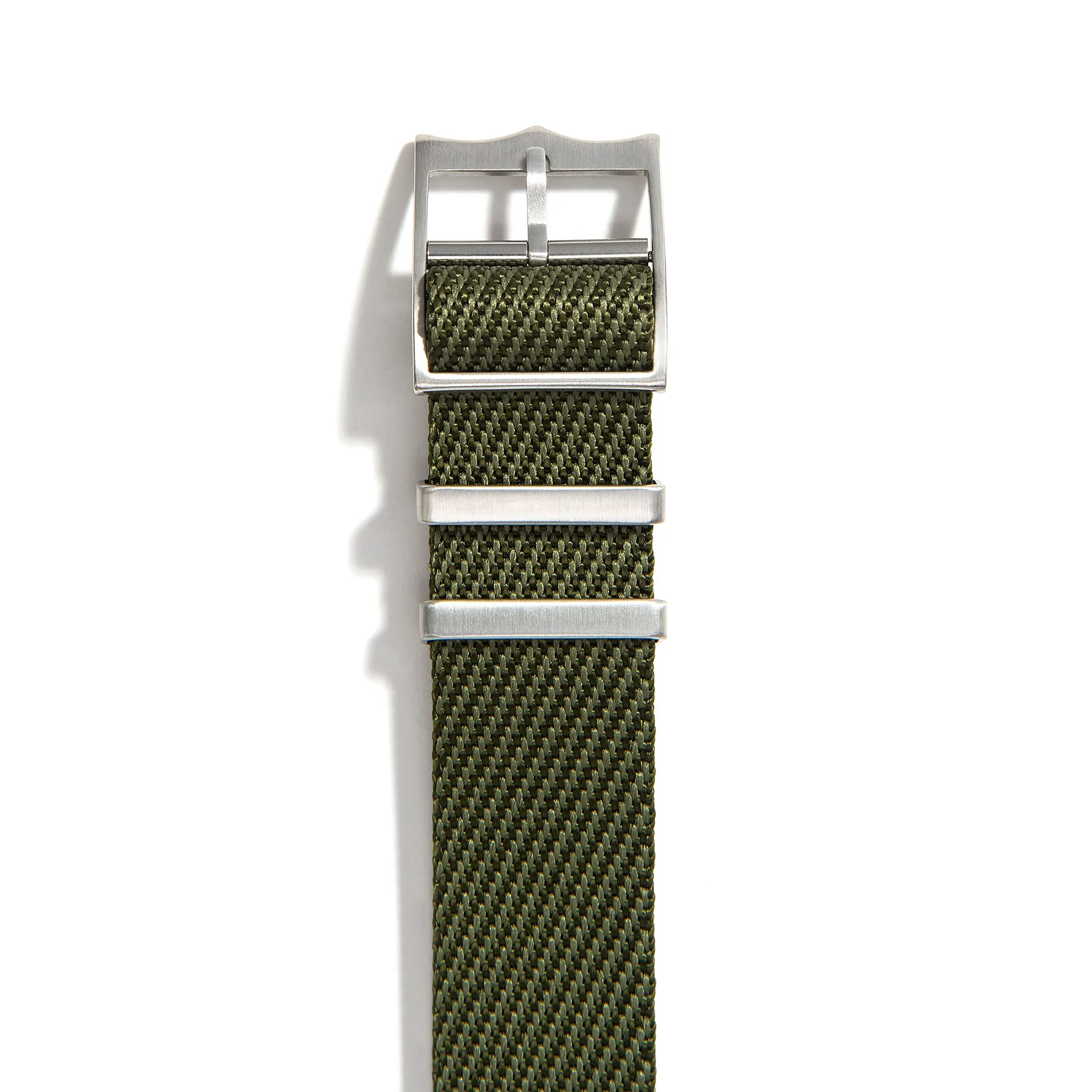 Everest Army Green Single Pass Nylon Watch Band
