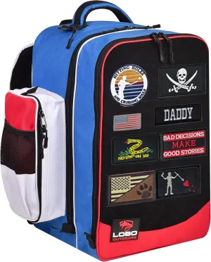 FIGHTSENSE Cornhole backpack for bags, Holds Up to 24 bags, Cornhole Carrying Case for Bags with Multiple Pockets