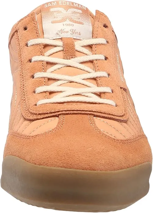 Flat Clay Low Toe Rounded Isabel Edelman Durable materials Sam Top Tuscan Lace Exceptional value Up Sneakers
