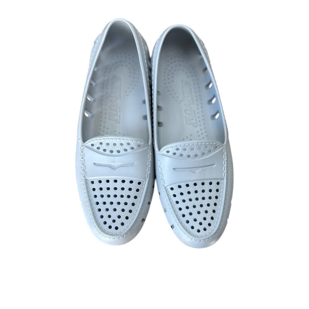 Floafers Harbor Mist Grey Posh Drivers Womens Shoes Size 9W New