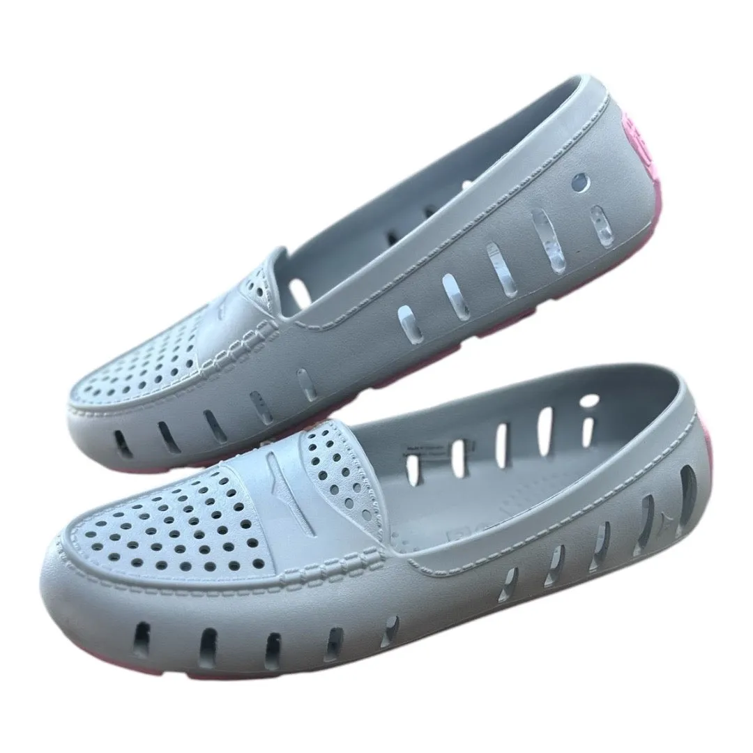 Floafers Harbor Mist Grey Posh Drivers Womens Shoes Size 9W New