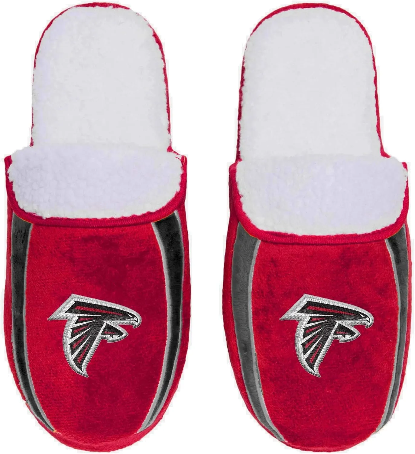 FOCO NFL Mens Football Team Logo Moccasin Slippers Shoes