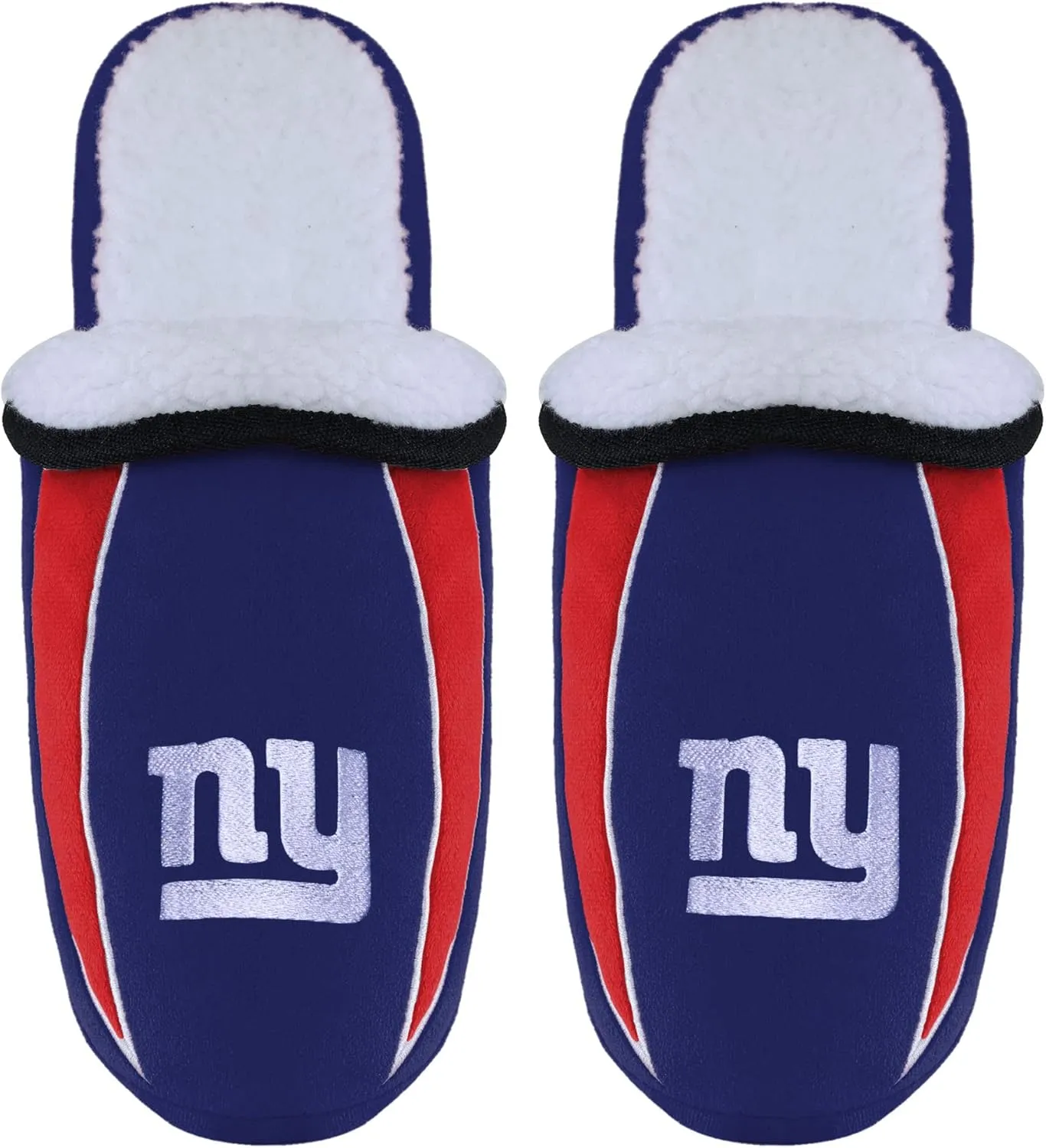 FOCO NFL Mens Football Team Logo Moccasin Slippers Shoes